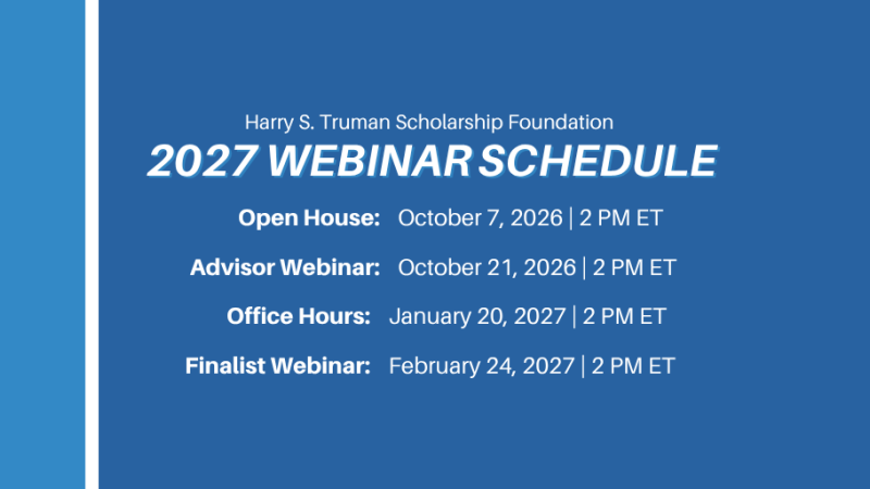 2027 webinars