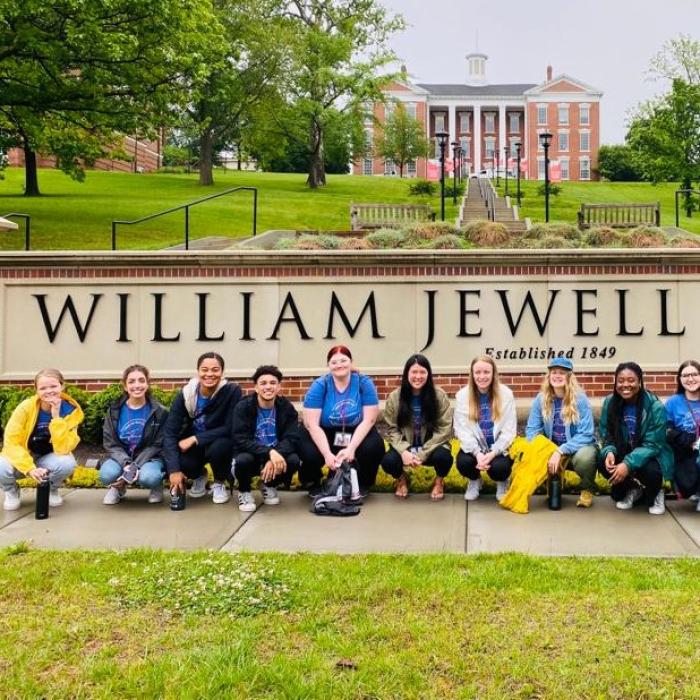 Arriving to William Jewell College for TSLW