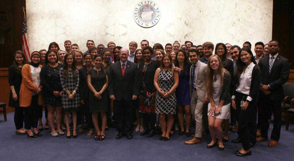 The 2018 SI class with U.S. Sen. Chris Coons (DE 83)